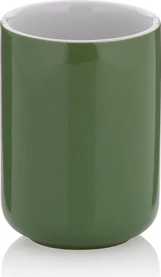 Zdjęcie produktu dla KELA Kubek Isabella ceramiczny liść zielony 10,0 cm 7,5 cm KL-22006