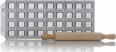 Immagine prodotto di Stampo per ravioli da 36 pezzi con rullo