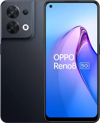 Produktbild von OPPO 8, 16,3 cm (6.4"), 8 GB, 256 GB, 50 MP, Android 12, Schwarz