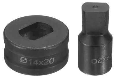 Productafbeelding van Hydraulische ponsmatrijs Φ14×20mm langgat 40crr staal elektrische stansset