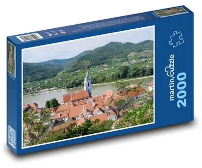 Obrázek produktu pro Puzzle 2000 Opatství Dürnstein v Rakousku - martinpuzzle