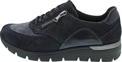 Produktbild von Waldläufer K-Ramona sportlicher Schnürer Blau in Gr. 39