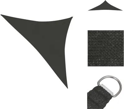 Obrázok produktu pre vidaXL Markíza 160 g/m² antracitová 2,5x2,5x3,5 m HDPE - Slnečníky