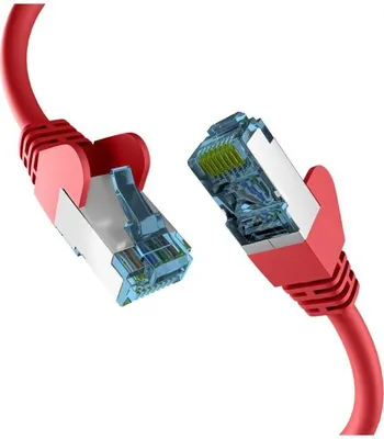 Produktbild von EFB RJ45 PATCHKABEL mit CAT7 ROHKABEL ROT 25m