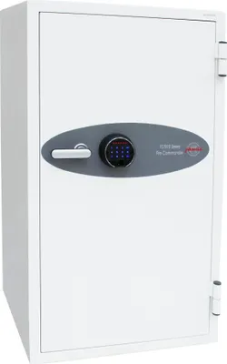 Zdjęcie produktu dla Phoenix Safe Co. Fire Commander, Sejf podłogowy, Biały, Czytnik linii papilarnych, 220 l, 690 mm, 650 mm