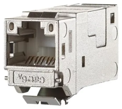 Obrázok produktu pre METZ CONNECT 130910KI, Plochý, Kovová, RJ-45, Samica, Cat6a
