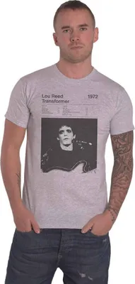Image de Lou Reed - T-shirt "Transformer" pour homme/femme unie RO4484 (S) (Gris chiné)