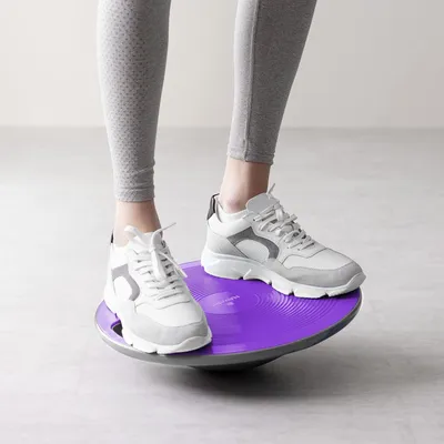 Produktbild von Anti-Rutsch Balance Board - Für Gleichgewichtstraining - Balancetrainer - Wackelbrett - Für Anfänger und Profis