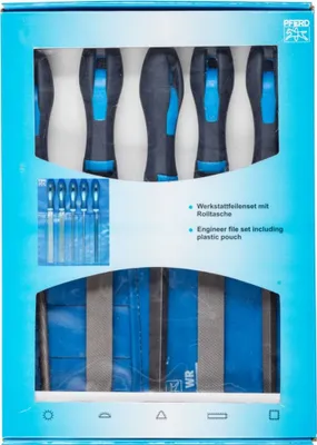 Produktbild von Werkstattfeilen in Rolltasche 531 WRU 200 mm