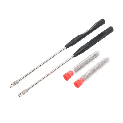 Image de Jeu de tiges d'inoculation, tiges d'inoculation en cuivre, jeu de boucles d'inoculation réutilisables, tiges d'inoculation de laboratoire, anneaux d'inoculation, accessoires de laboratoire