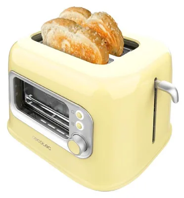 Produktbild von Cecotec Vertikale Toaster RetroVision Yellow