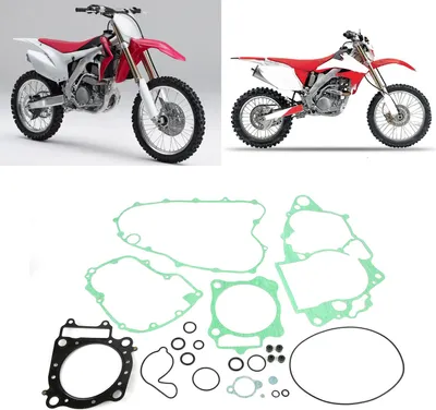 Zdjęcie produktu dla Zestaw uszczelek cylindra silnika motocykla, części zamienne do CRF450R 2002–2008