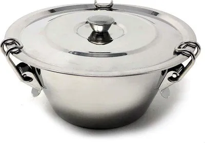 Produktbild von Famanu Backform Puddingform mit Deckel - Edelstahl - Ø 22 cm