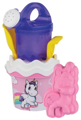 Produktbild von Simba Toys Einhorn Baby-Eimergarnitur, 0,8 Jahr(e), Junge/Mädchen, Italien, 140 mm, 140 mm, 110 mm