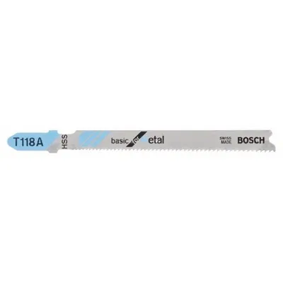 Zdjęcie produktu dla Bosch 2 608 631 964, Ostrze wyrzynarki, Stal szybkotnąca (HHS), 9,2 cm, 100 szt.
