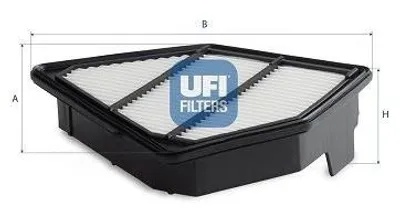 Produktbild von Luftfilter UFI 30.E90.00 für HONDA CR-V IV (RM) Filtereinsatz