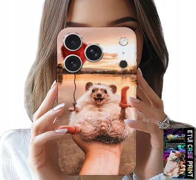 Image de Etui Do Iphone 17 Pro - Z Nadrukiem Słodki Jeżyk Pigmejski, Case