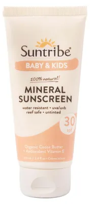 Immagine prodotto di Suntribe Protezione solare minerale tutta naturale VANILLA SPF 30 100ml Bambini