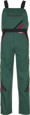 Produktbild von Planam Latzhose Highline Gr. 70 grün/schwarz/rot