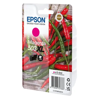 Zdjęcie produktu dla Wkład do drukarki Epson 503XL Chillies magenta (C13T09R34010), kolor: magenta
