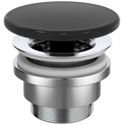 Immagine prodotto di Ideal Standard Ipalyss - Piletta non chiudibile, nero opaco E2114V3