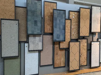 Produktbild von 2,88 m² | Kork Wandfliese WABI Rose mit CORKGUARD-Oberfläche