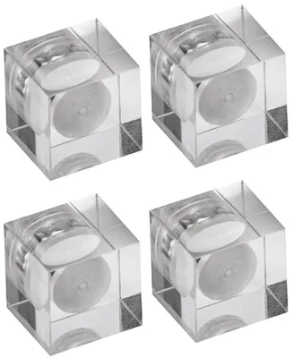 Zdjęcie produktu dla MAUL Kostki magnetyczne 4 sztuki 1,5 kg akryl neodym 1,5 x 1,5 x 1,5 cm przezroczyste