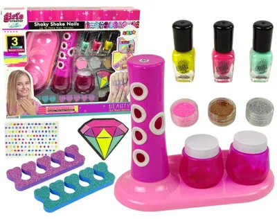Produktbild von Lean Toys Zestaw do malowania paznokci