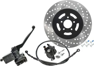 Produktbild von MZA Bremspumpe Seriengasgriff Bremssattel kompatibel mit Simson Enduro