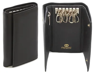Productafbeelding van Zwarte sleutelhanger, 7,5 x 12 cm