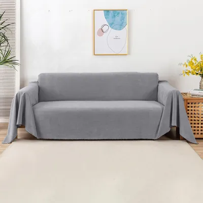 Produktbild von Wasserdichte Sofabezug, universell, 180 x 340 cm, Grau