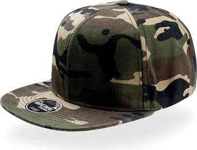 Produktbild von Atlantis | Snap Back Cap / Kappe / Mütze / Hut - Farbe: Camouflage - Größe: One Size