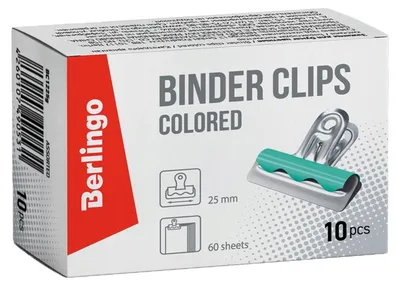 Produktbild von Büroheftklammern, 25 mm, 10 Stück