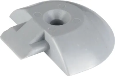 Produktbild von Safetytex Endkappe für Airlineschiene Zurrschiene 1 Stück rund grau