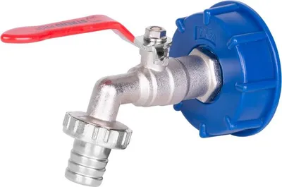 Obrázek produktu pro Sada Strend Pro, MOSAZNÝ ventil 3/4" + plastová redukce 60 mm + výpusť 1", pro IBC nádrž