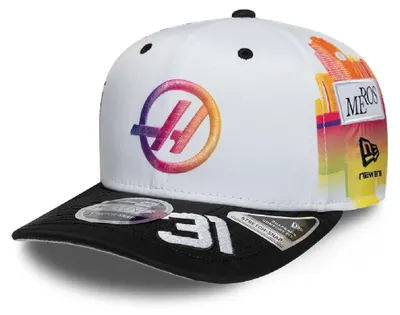 Produktbild von Haas F1 Kappe, Team, Esteban Ocon, 9SEVENTY, New Era, Miami Special Edition, weiß, 2026
