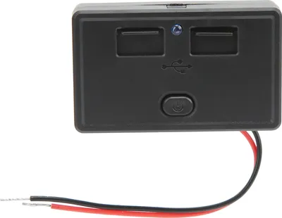 Zdjęcie produktu dla Podwójne gniazdo ładowarki samochodowej USB Wodoodporne 4.8 ONE Samochodowe gniazdo ładowania telefonu komórkowego do kampera Łódź Marine ATV