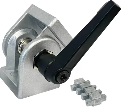 Produktbild von SCHMIDT systemprofile 10x Gelenk 40 Nut 8 Aluminium 40x40 Klemmhebel