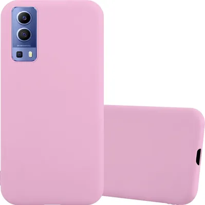 Obrázek produktu pro Cadorabo Case for Vivo Y52 5G / Y72 5G Protective Case in Pink Obal na mobilní telefon TPU Silikonový obal kryt