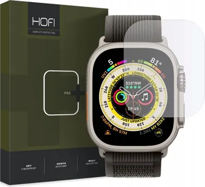 Produktbild von Hofi Glass Pro+ Gehärtetes Glas Apple Watch Ultra 1 / 2 (49 Mm) Klar