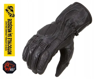 Obrázek produktu pro Wolf Furia XL kožené pánské motocyklové rukavice