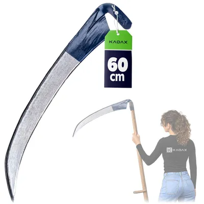 Produktbild von KADAX Gartensense "Civita", aus Metall, Klappsense, Sensen & Sicheln, Sense, Gartensichel, 60 cm