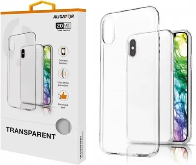 Obrázek produktu pro ALIGATOR Puzdro Transparentní Apple iPhone 12/12