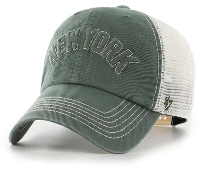 Produktbild von '47 Brand MLB Cap New York Yankees TRAILERSCRIPT MESH Clean Up Green