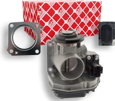 Produktbild von FEBI BILSTEIN 104108 Drosselklappe für VW Lupo (6X1, 6E1) POLO (6N2)