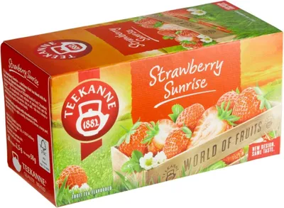 Produktbild von Čaj ovocný Teekanne, Strawberry Sunrise, 20x2,5 g