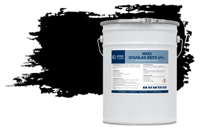 Productafbeelding van Wixx Douglasbeits UV+ - RAL 9005 | Gitzwart - 1L