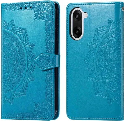 Zdjęcie produktu dla imoshion Mandala Bookcase dla OnePlus Nord CE5 - turkusowy