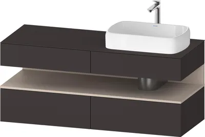 Produktbild von DURAVIT QA4766091800000 QTG KWTU WH Ek. 1400x550x600 Gt Smt H