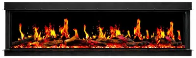 Zdjęcie produktu dla Kominek elektryczny ścienny FILADELFIA130, 130 W, LCD LED, sterowanie aplikacją